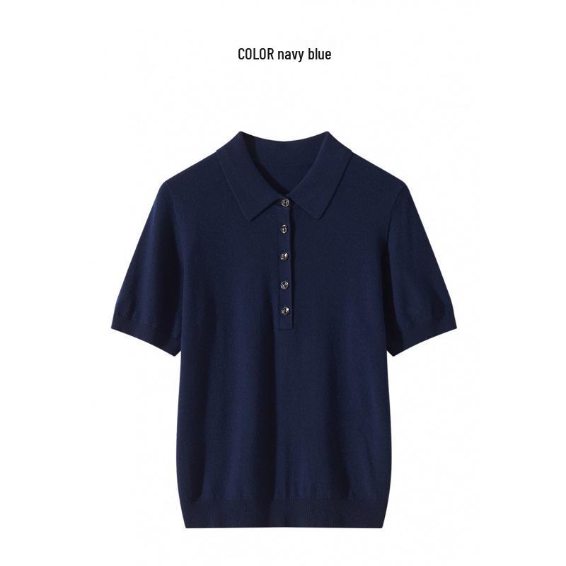 Women's Fine Spun Yangtze Wool Knit Sweater Vest, Polo Shirt & T-Shirt