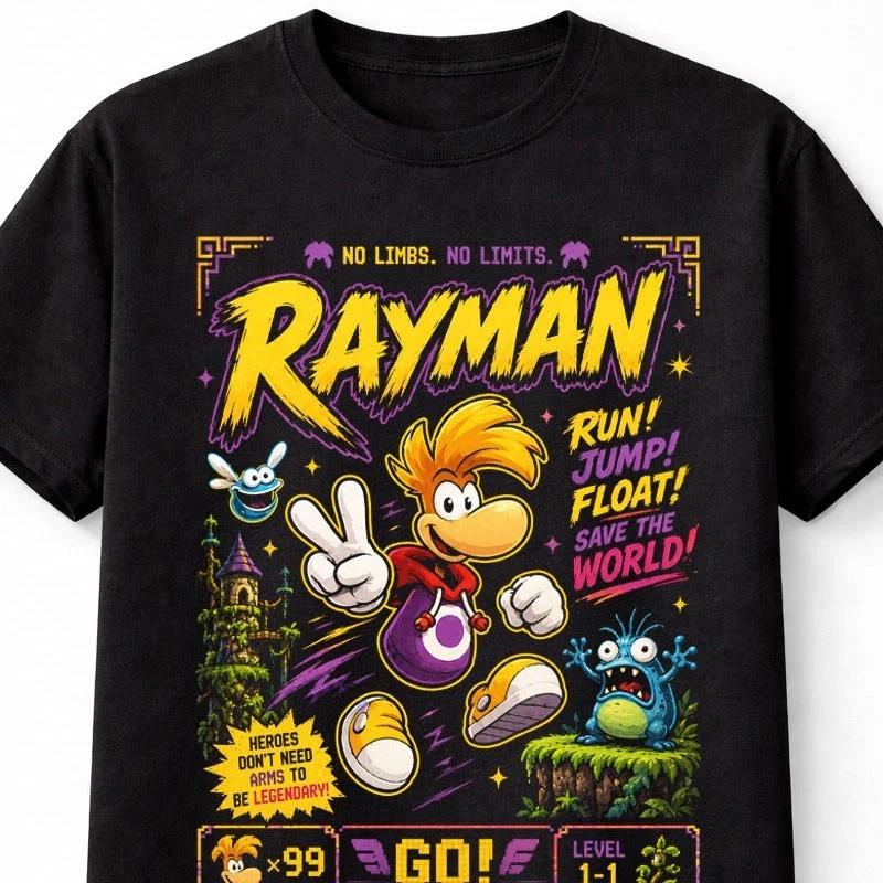 RayUnisex Retro Gaming Platform Adventure Game Unisex TShirt S