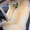 1PC Car Seat Cover Universal Wool Car Cushion Front Car Seat Cover Car Accessories Car Seats Car-styling Car Interior