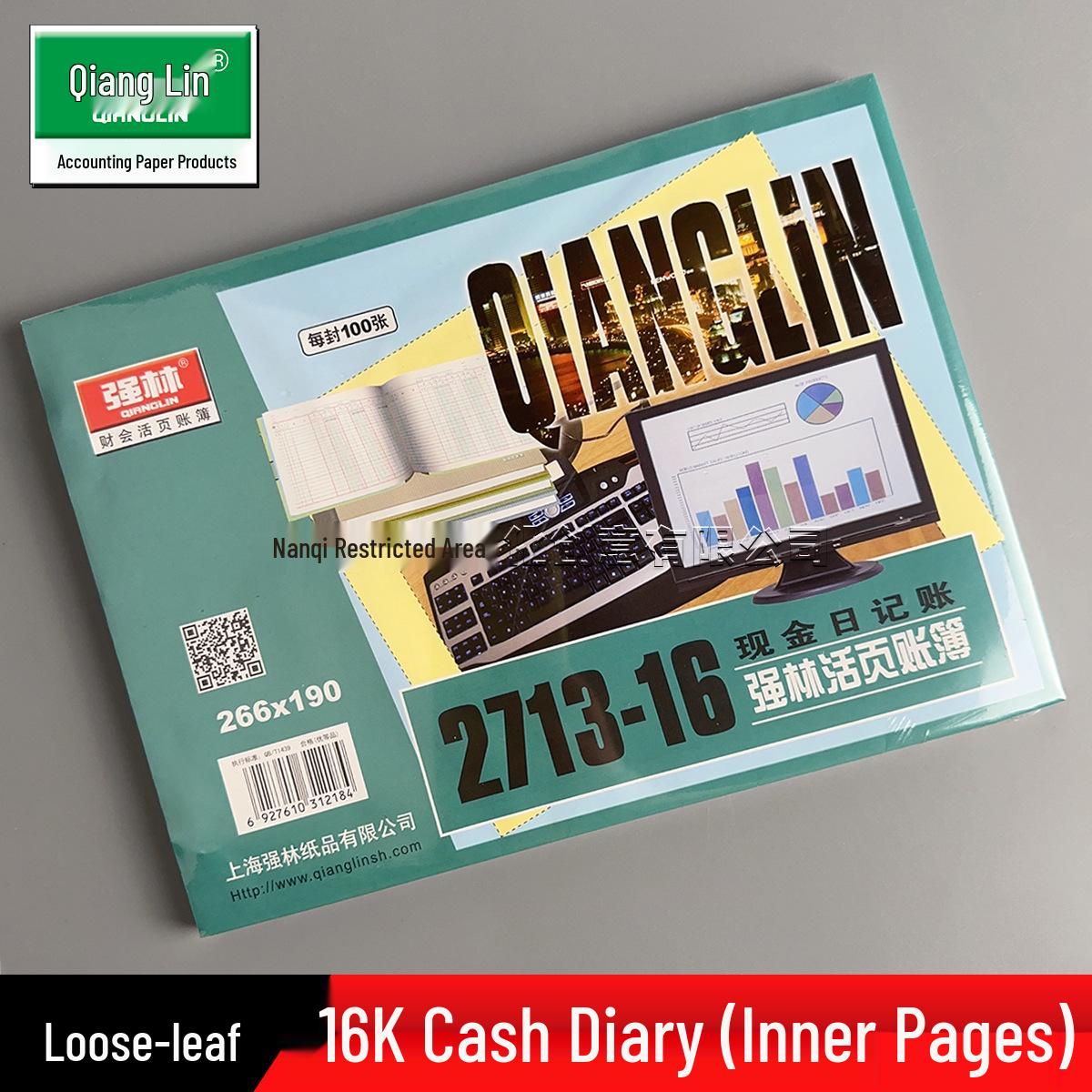 2713-16 Cash Account Journal Book 1