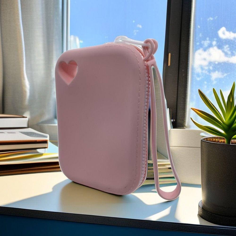 Multi-purpose Travel Pouch Silicone Cosmetic Bag New Coin Purse  Students