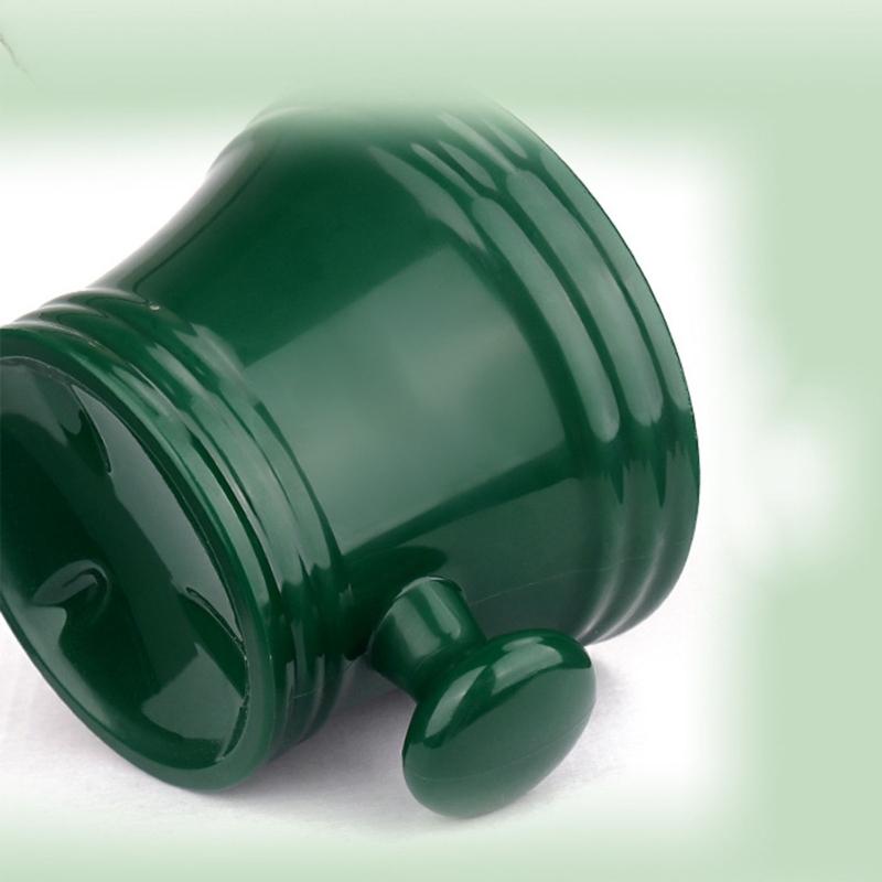 2Pieces Shaving Brush Kit Plastic Shaving Soap Bowl Shaving Lather Bowl with Shaving Brush,Create Rich Shaving Cream
