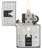 ZIPPO Ace Lighters High Polish Chrome Ace [Used]