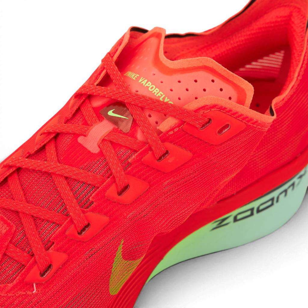 Nike ZoomX VaporFly Next% 4 Bright Crimson Men Sneakers Red Lime-Blast Mint-Foam HF6414-600