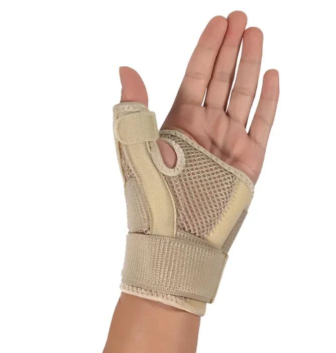 

1PC Flexible Splint Wrist Thumb Support Brace for Tendonitis Arthritis Breathable Thumb Protector Guard Fits Right and Left Hand