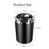 BBYX8 New 2025 Car Ashtray Cigarette Butt Holder Container Accessories for BMW M X5 X1 X3 X2 X6 X7 X4 Portable One-Button Opening Car