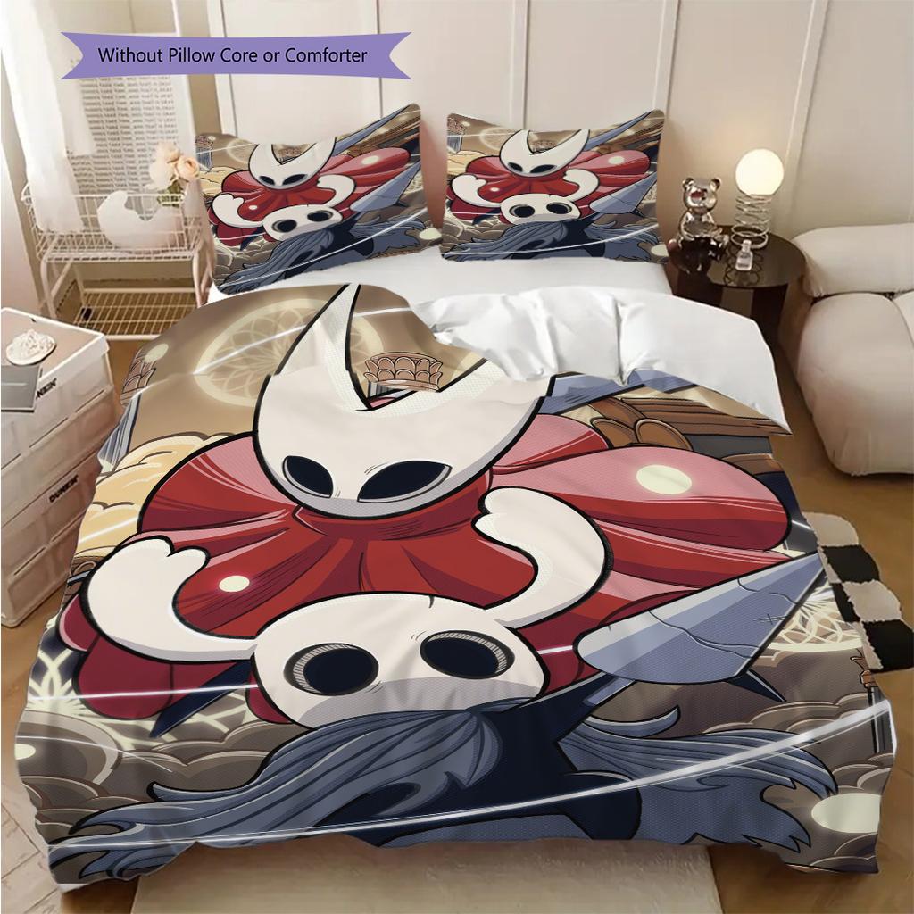 Skull Guardians Dynamic Ensemble Threepiece Set 1 Duvet Cover 2 Pillowcase Without Core Soft And Comfortable Bedding Set