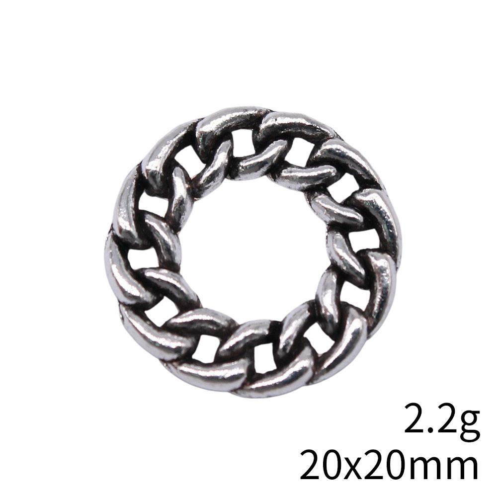 Christmas Decorations Jewelry Findings Hollow Circle Connector Accessories Parts Audience Accessories For Women Necklace And Earrings