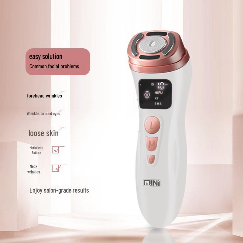 Second-Gen HIFU Mini Ultrasonic Face Lifting and Firming Rejuvenation Device for Home Use