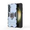 For Samsung Galaxy S25 Plus 5g Back Cover Phone Case Shockproof Armor Anti-Fall Metal Ring Holder Magnetic Protect Funda Coque