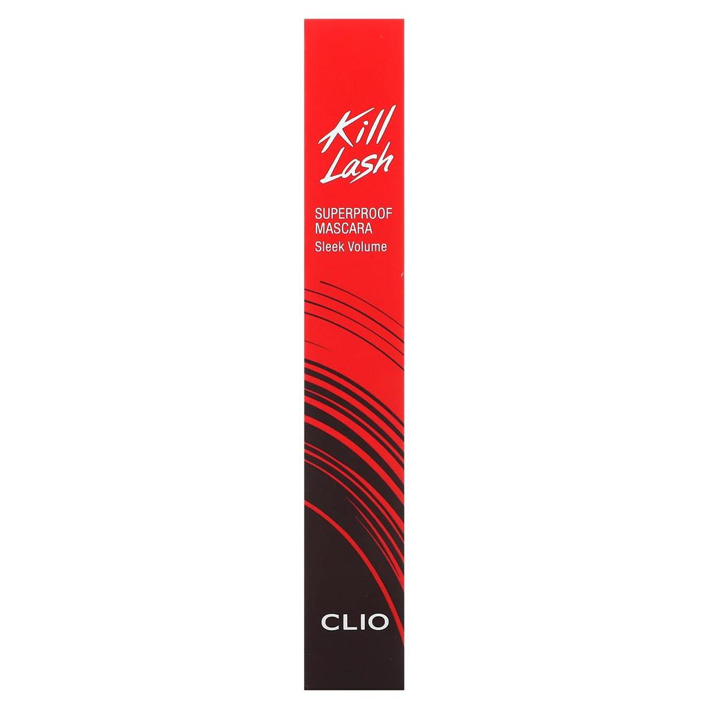 Clio Kill Lash, Super Proof Mascara, 03 Slick Volume, 7 G (0.24 Oz)