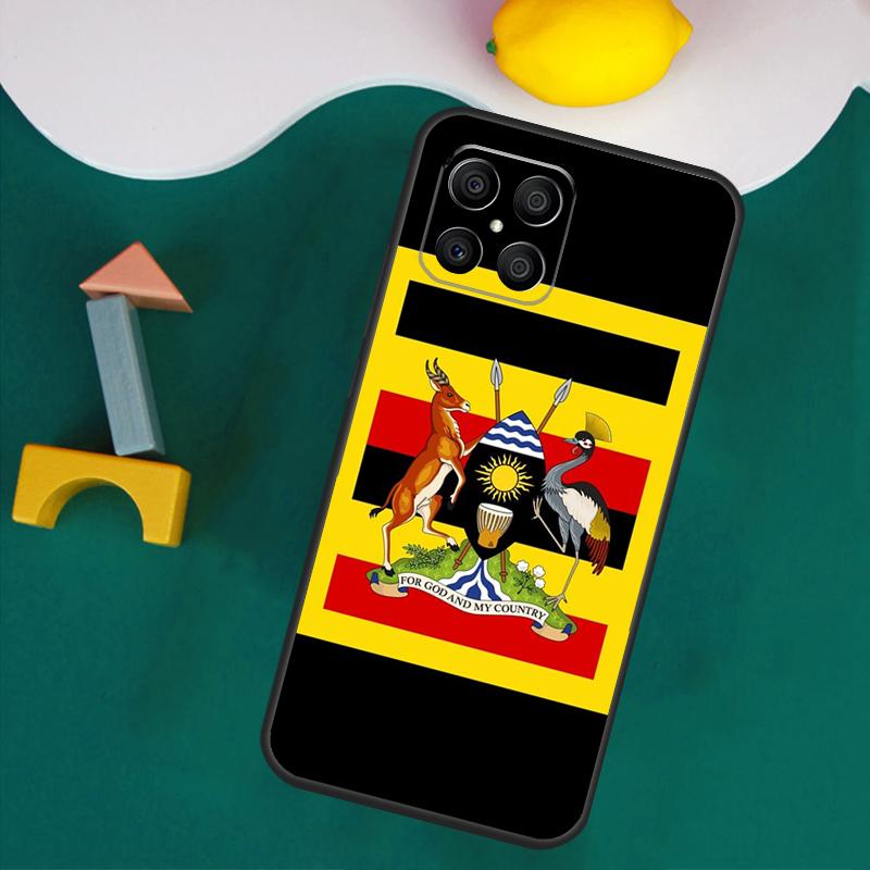 

Uganda Flag Case For Honor Magic 7 5 6 Lite Honor 200 Pro 50 70 90 Lite X9a X8a X8 X9 X8b X9c X9b Cover Honor 90