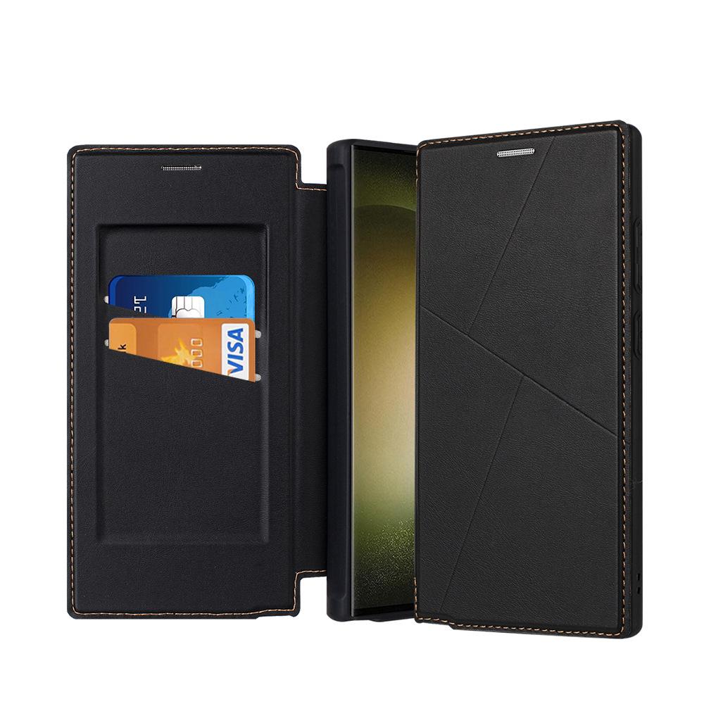 Samsung S25Ultra/S24Plus+ Magnetic Flip Cover with Card Holder