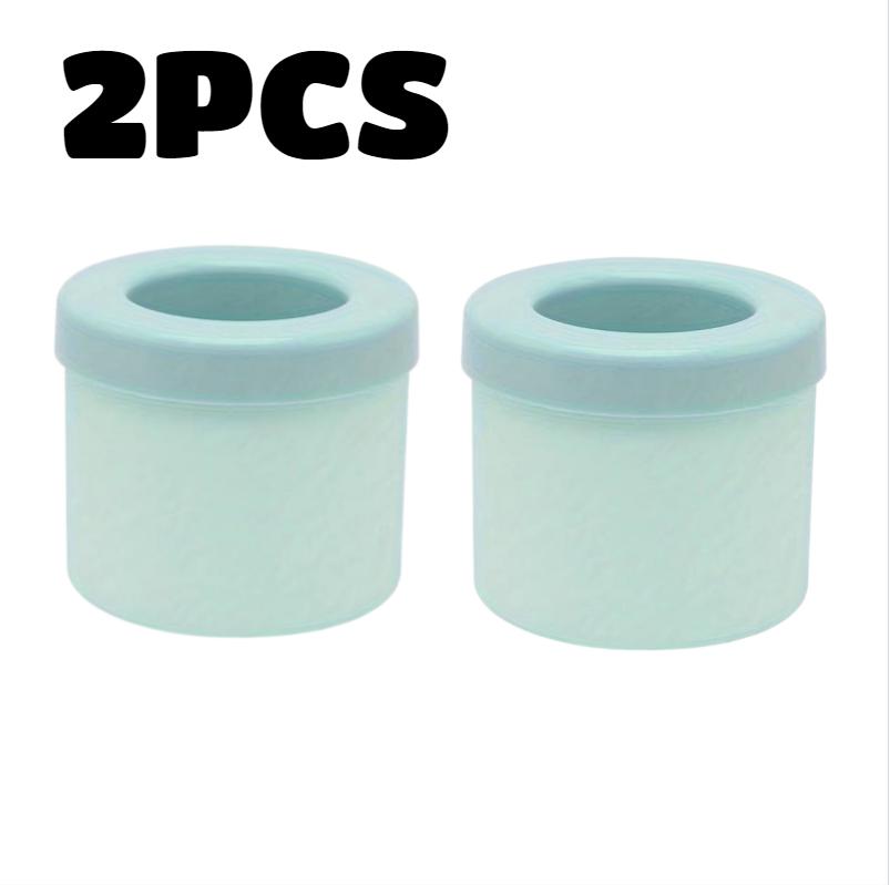 2pc Ice Bucket Silicone Round Cylinder Ice Cube Mold with Lid Ice Maker Summer Homemade DIY Creative Ice Cube Molds Quick Freez