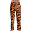 Men's Halloween Print Pajama Pants - Loose Fit Casual Sleep Pants for Home and Holiday Wear