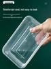 Disposable Round Plastic Food Container with Lid