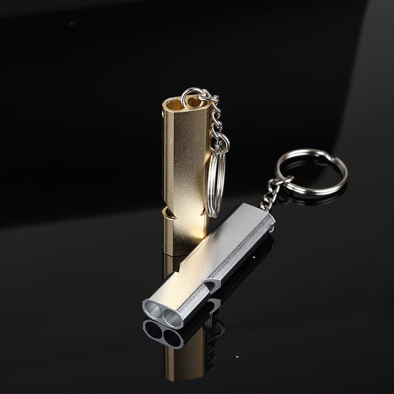 Brangdy Aluminum Alloy Dual-Frequency Survival Whistle