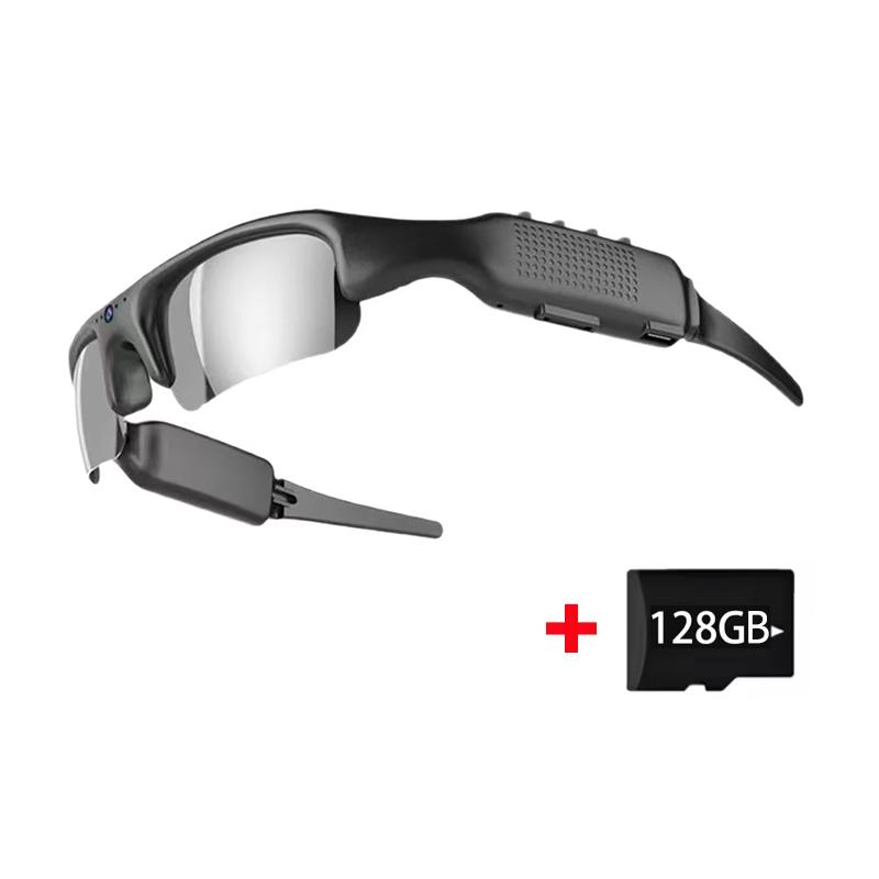 Camera Glasses Smart Sunglasses WiFi 1080P HD Video Recording Shooting Camera Glasses for Car Cycling Driving Hiking Fishing