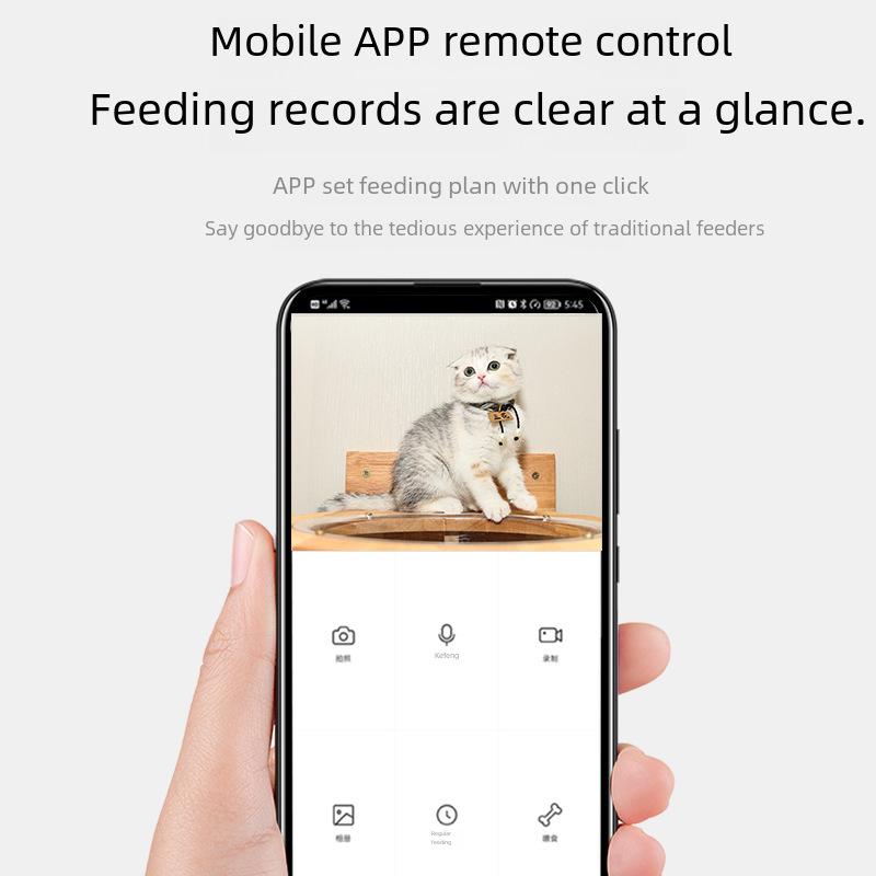 Smart WiFi Pet Feeder: 6L Automatic & Timed Dog/Cat Feeder