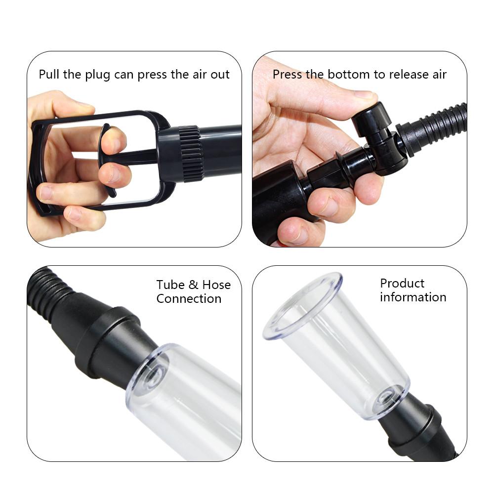 Nipple Stimulator Enlarge Vacuum Pump Breast Massage Pussy Pump Vagina Clitoris Sucker Women's Accessories Sex Toys For Women 18