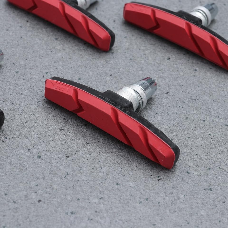 GRIRIW 2 Pairs of Mountain Bike V Brake Pads with
