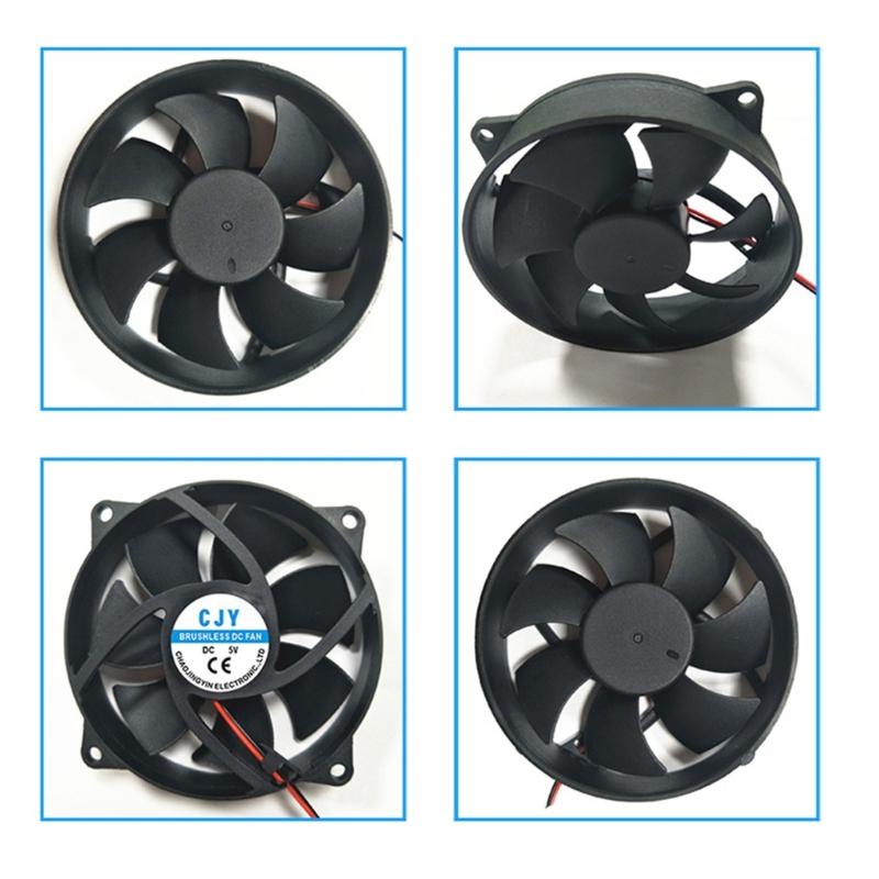 Powerful 90mm Computer Cooling Fan For Gaming PC Servers Heat Dissipation Computer Router CPU Cabinet Accessories