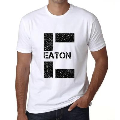 ULTRABASIC Męski T-shirt Eaton Eaton z grafiką Eko-odpowiedzialny