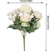 Peony Rose Hydrangea Wedding Decoration Dining Table Photography Props Artificial Fake Flower Factory Party Vase Arrangement