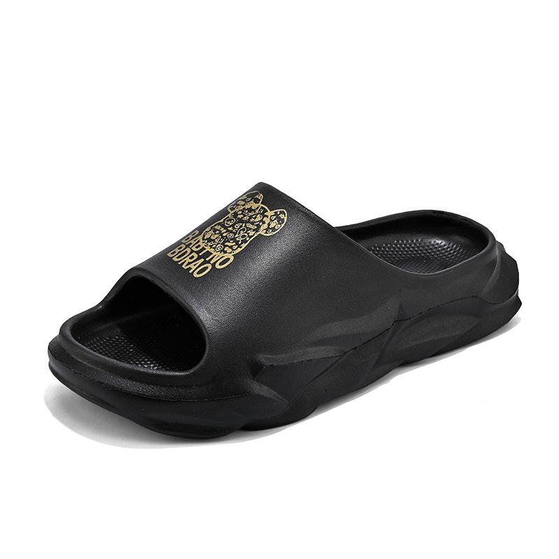 

Thick-soled slippers men s 2025 summer outer wear couple indoor bathing dual-purpose non-slip and deodorant couple cool slippers women 36