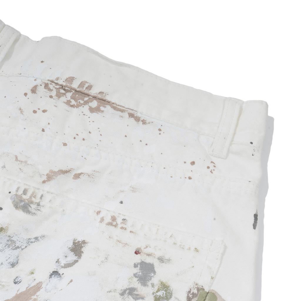 EXTRAORDINARY Color Painting Pants Ivory