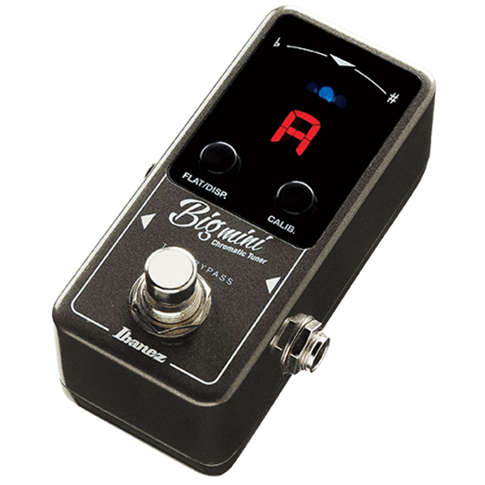 

Ibanez a simple and affordable pedal tuner for electric guitars and electric basses BIGMINI, серый