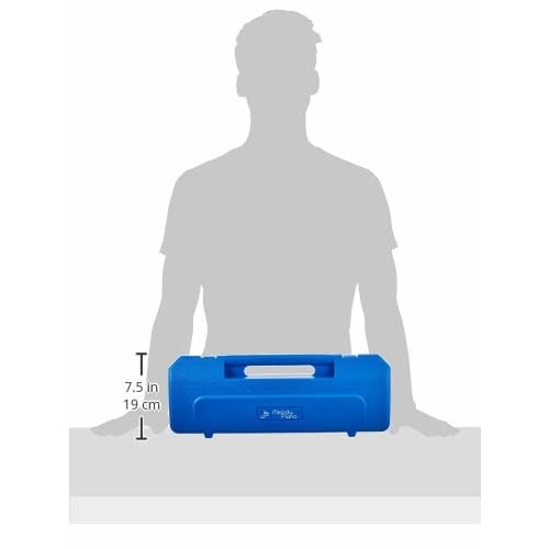 KC Kyoritz Melody Piano Case for P3001-32K Key Harmonica, Blue (P3001-CASE/BL)