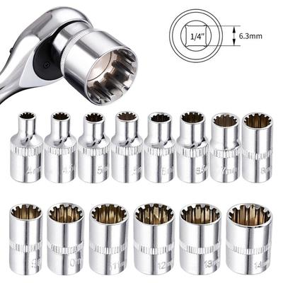12-гранна насадка Han Tool Насадка з шестигранною головкою 1/4 Насадка Torx