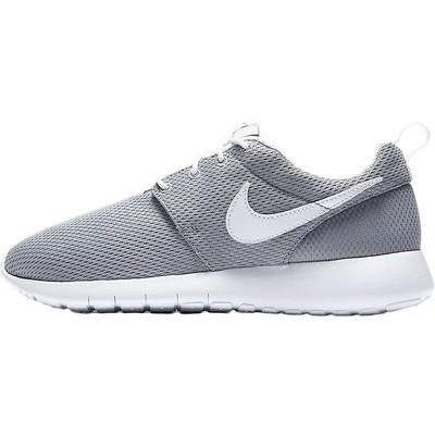 Sneakers Roshe One GS Grigio Lupo Bambino Arancione Sicurezza-Bianco 599728-038