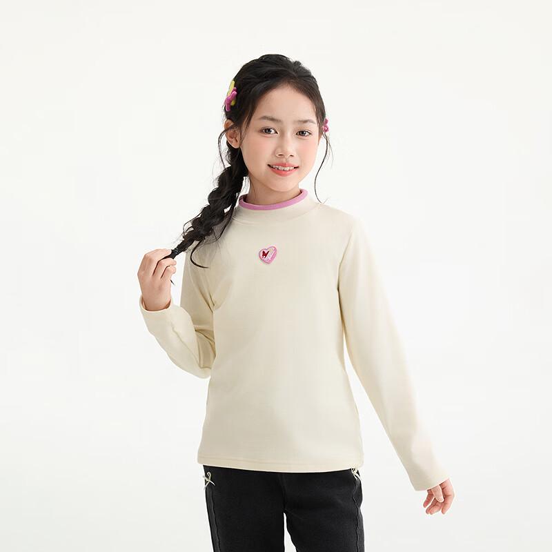 Girls' Casual Color-Block Long-Sleeve T-Shirt