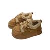 New Velvet Women's Winter Thickened Warm Women's Shoes Cotton Shoes Platform Snow Boots