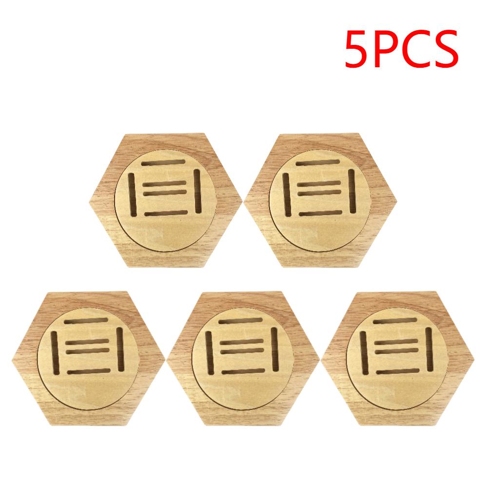 1-10Pcs Honeycomb Combination Stand Honor Marathons Medal Display Racks Hexagonal Wood Display Holder Board Hanger Wall Decor