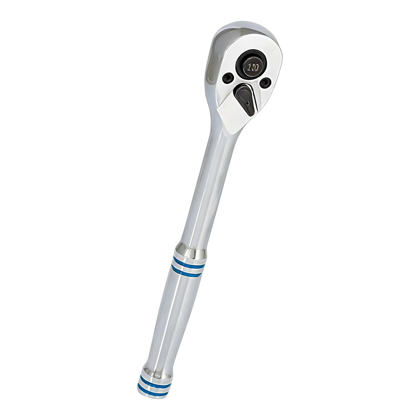 72 Tooth Quick Release Ratchet Wrench Ergonomic Handle Automotive Nut Reversible Drive Wrench for Professional Mechanics