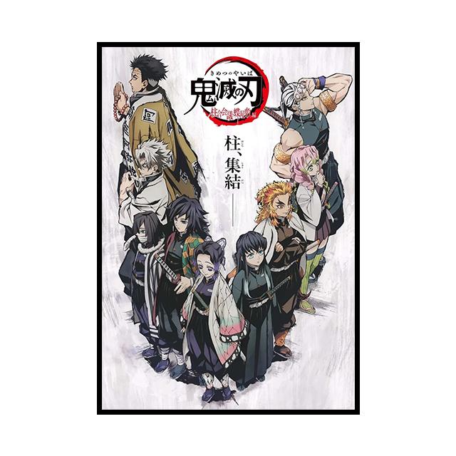 Japanese Anime Demon Slayer Decoration Mural Color Poster Canvas Painting and Living Room Wall Art Prints for Modern Home Decor No Frame