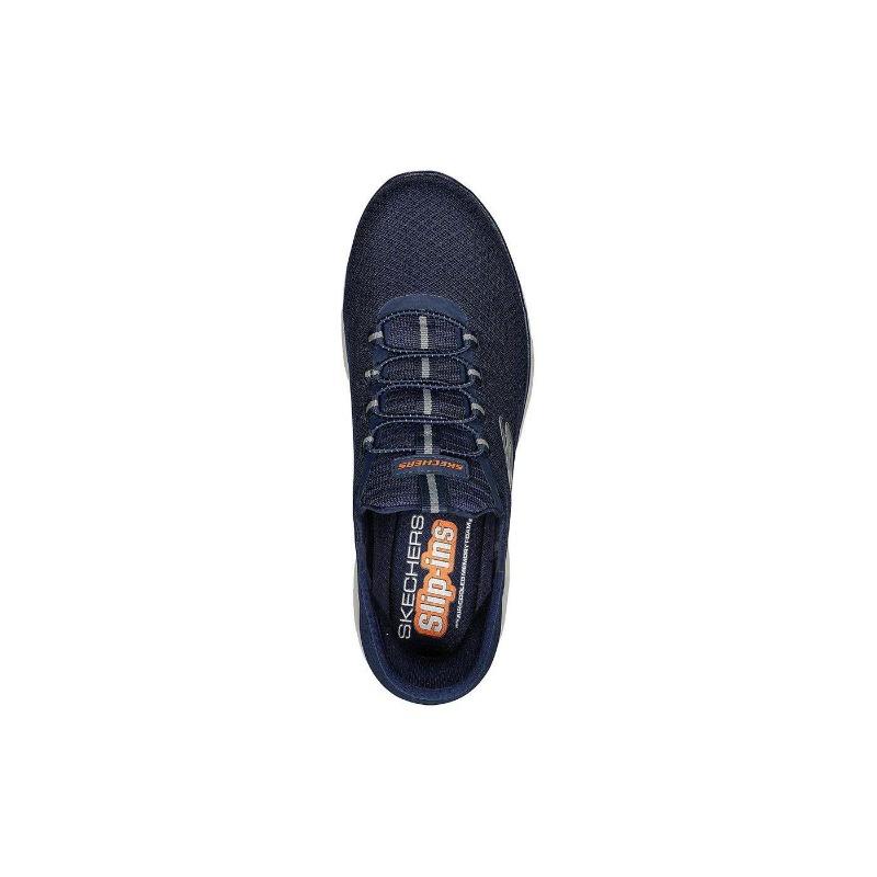 Skechers Summits Sport Slip-Ins Men Dark Blue Low Top Casual Shoes Comfort Soft Sole 232457-NVY