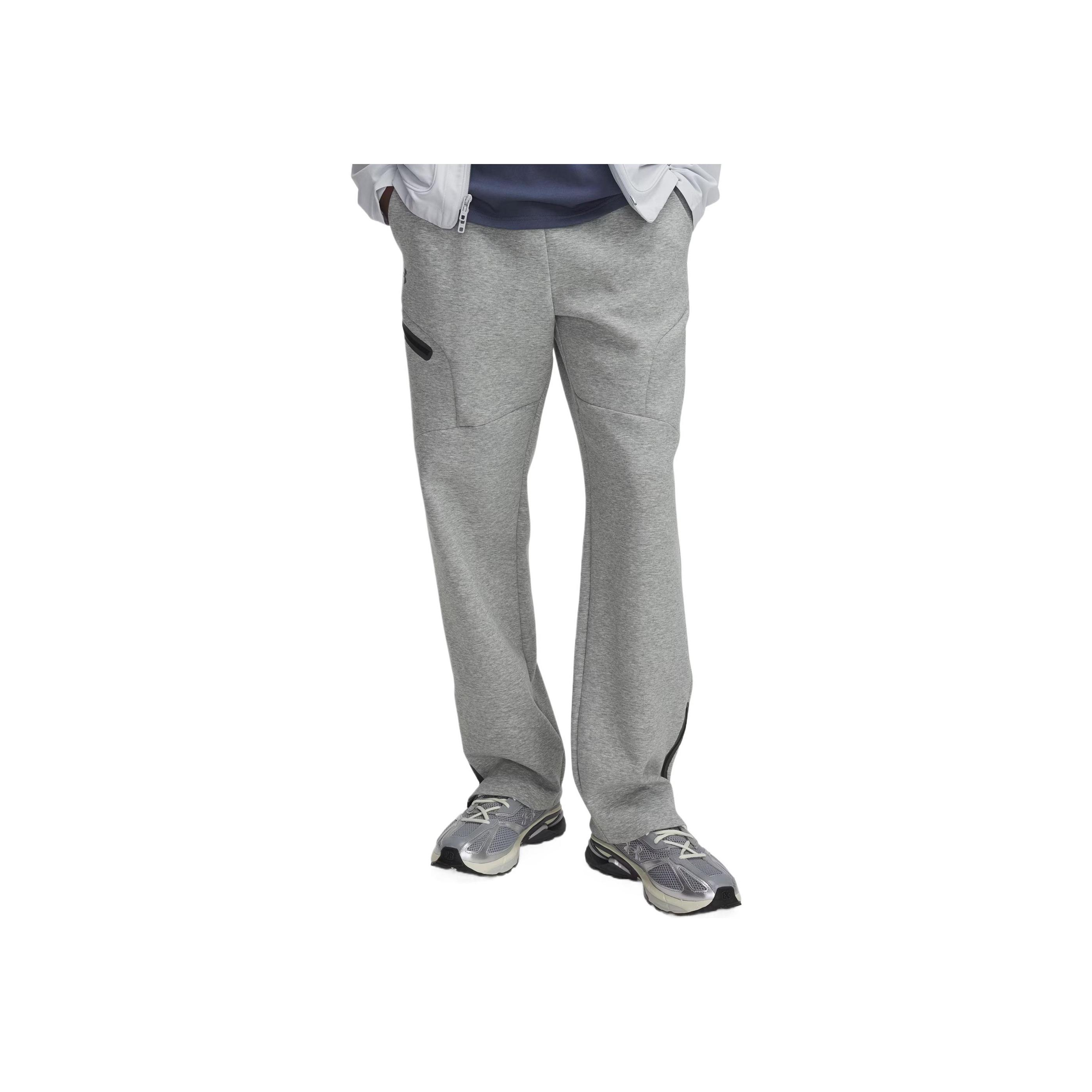 

Under Armour Unstable Comfortable Fashion Simple Solid Color Versatile Casual Pants Men bottoms Gray 1387778-011 XL