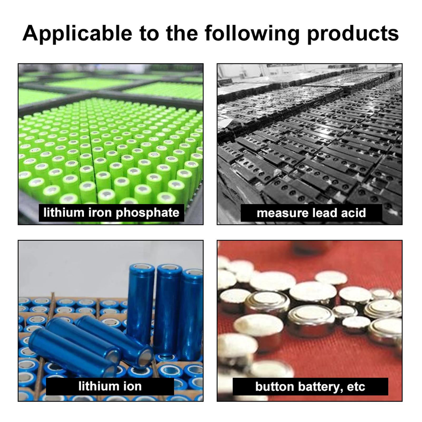 

High Accuracy Fast YR1035+ Lithium Battery Internal Resistance Test Instrument 100V Electric Vehicle Group lithium чёрный