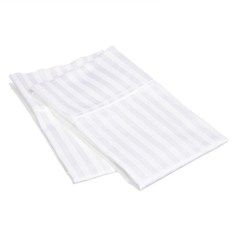 1pcs Cotton White Stripe Home&Hotel Standard Pillowcases Pillow Covers Bedding