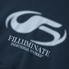 Symbol Logo Spread Hoodie - Navy