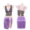 Sex Lingerie Sexy Deep V Milf Perspective Hip Skirt Pure Desire Uniform Seduction Suit Female T265