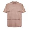 Jack Wills Mens Contrast Striped Garment Dyed T-Shirt