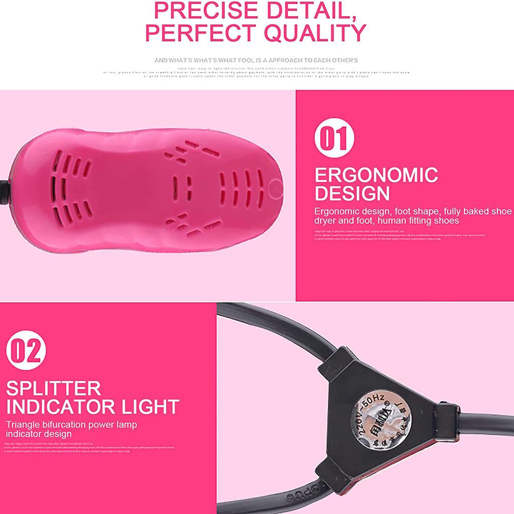 1 pz Asciuga Scarpe Asciuga Stivali Asciuga Scarpe Scalda Guanti Asciuga Scarpe Elettrico Portatile Compatto Progettato Per Uso Domestico E All'Aperto