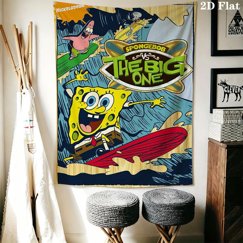 Spongebob Comics Ride 'Em Horsiepants Bedding 1 Duvet Cover 2 Pillowcase Without Core Bedding Set Soft And Comfortable