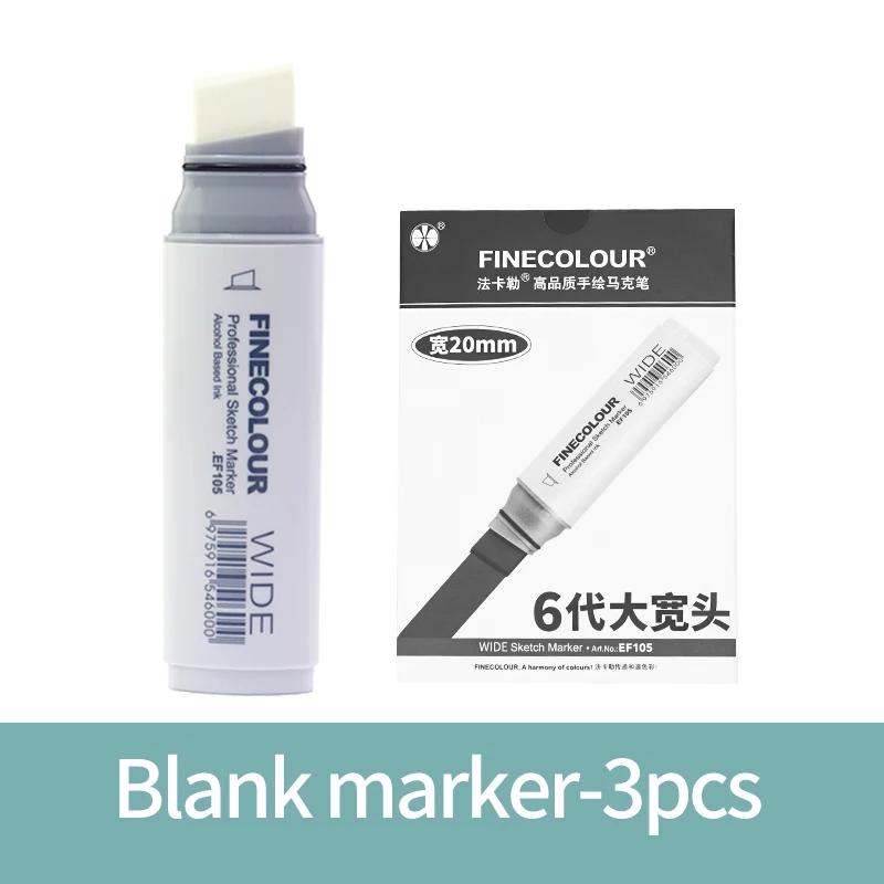 Finecolour 20mm Wide Markers Set POP Alcohol Line Sketching Art Markers Pen Drawing For Drawing Art Supplies EF105