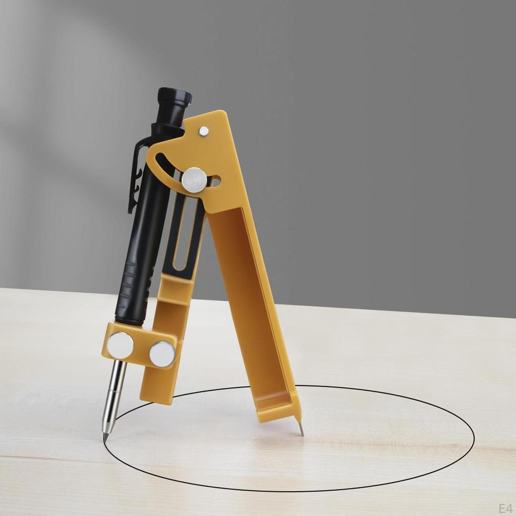 Çok Fonksiyonlu Çizme Aleti Ayarlanabilir Kilitlemeli Kurşun Kalem Çizici Derin Delik ile Ölçüm